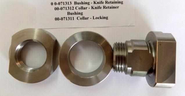 Hobart 8186-84186 Buffalo Chopper Knife Retaining Kit Bushing 00-071313, Collar 00-071312, Locking C